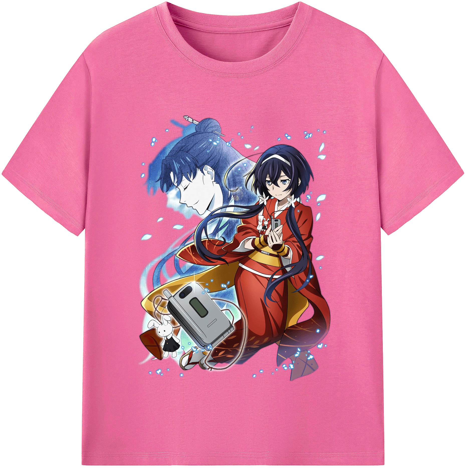 （画像用） 文豪ストレイドッグス Bungo Stray Dogs レディースカジュアルプリントTシャツ（綿100％）